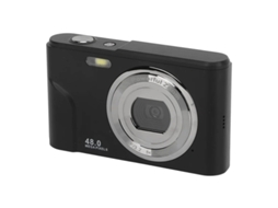 Câmera digital portátil Yizhood 1080P 48MP com lente dupla, zoom óptico de 8x, tela TFT de 2,8 polegadas, 32 GB, ideal para adolescentes, roxa