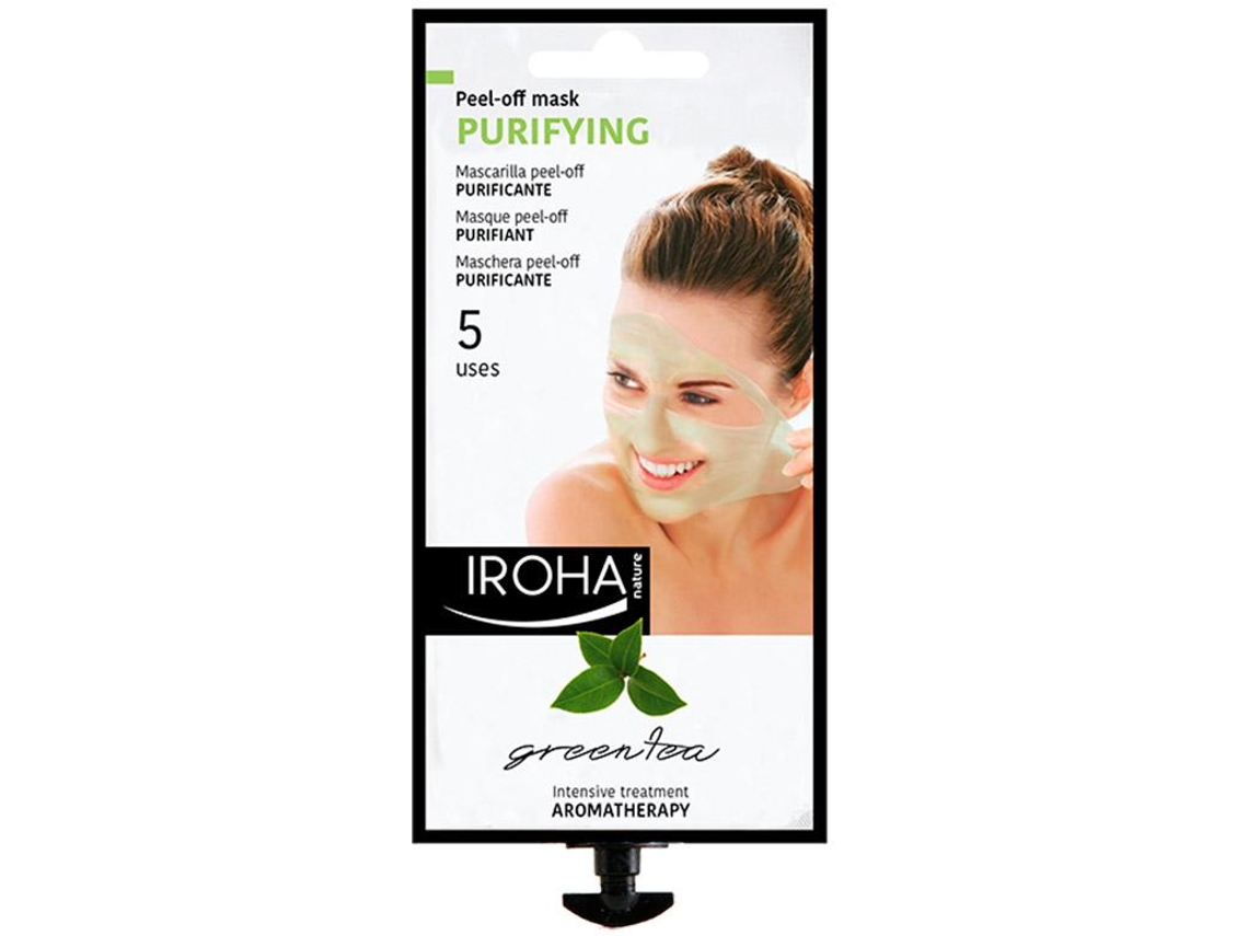 Máscara Facial Peel Off Purificante IROHA emb. 5 un