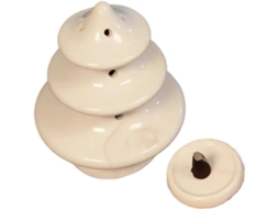 Queimador De Incenso Criativo Em Formato De Cone, Suporte De Resina Para Casa, Decoração Natalina Elegante Para Quarto.
