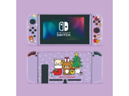 Capa Protetora para Switch, Capa Fina de Tpu Compatível com Console Nintendo Switch e Joy con BRILVIBERA