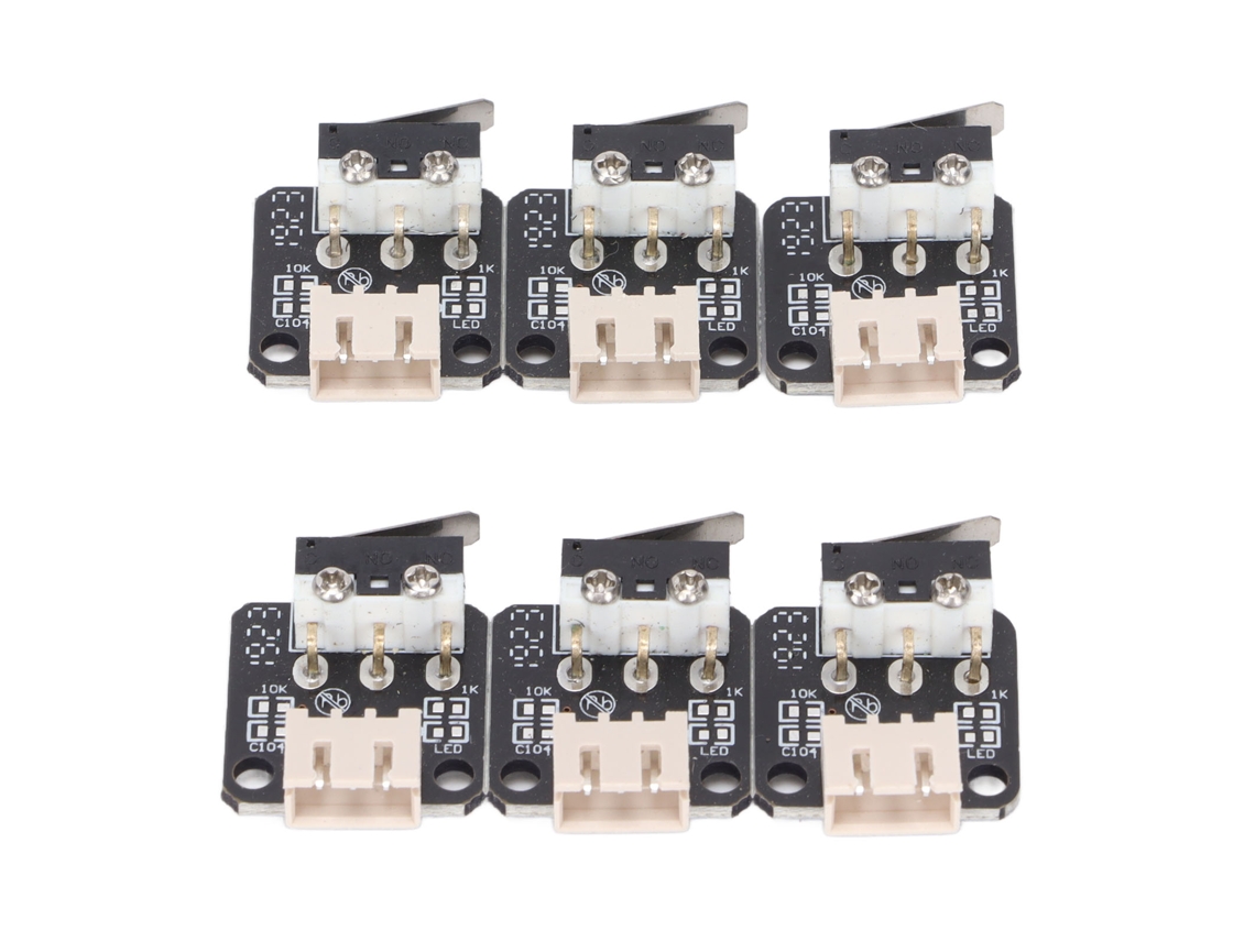 Interruptor De Límite Para Impressora 3d 6 Peças 3 Pinos Durável Peças De Impressora 3d