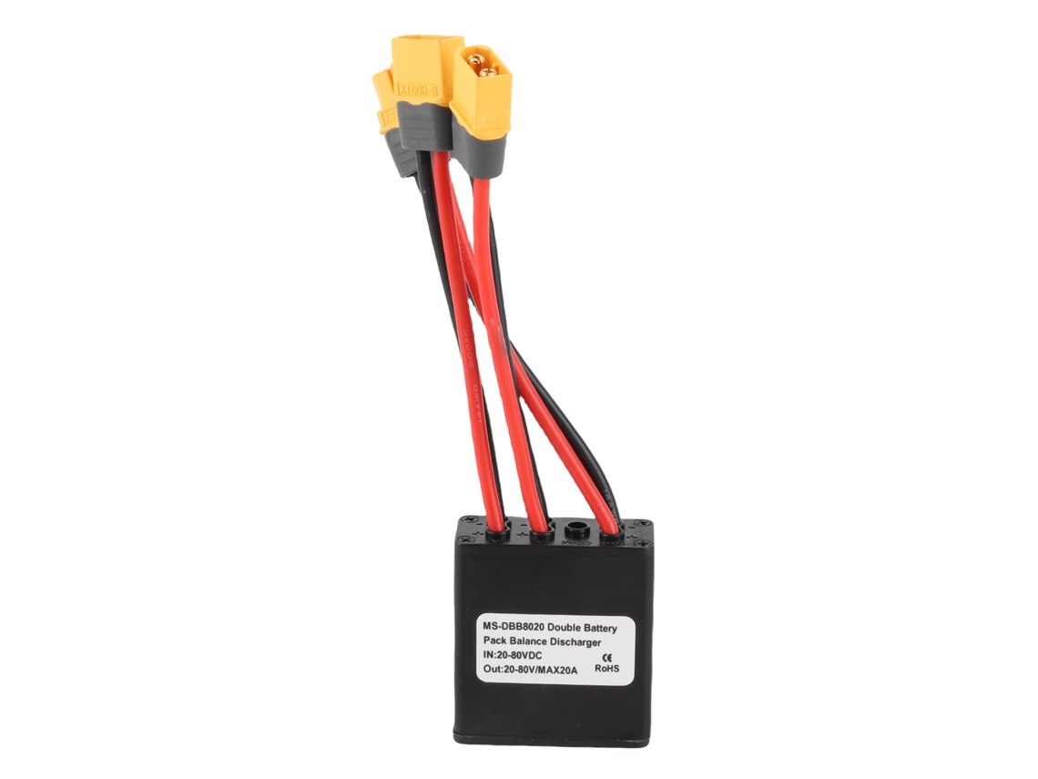 Conversor de Descarga de Baterias Dual DC20 80V, interface XT60, módulo paralelo, adaptador para motor 250 3000w S/MARCA