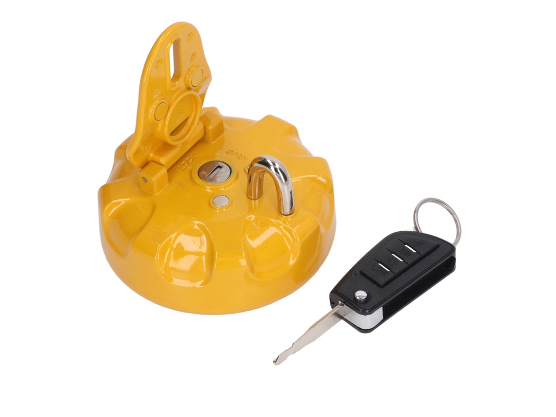 Capacete De Tanque De Combustível Magnético De Aço Inoxidável Para Escavadeira Sy16c Sy35u