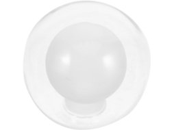 Globo de Vidro Transparente para Lâmpada com Soquete Substituível, para Uso Interno em Luminárias de Teto e SFUSHOS
