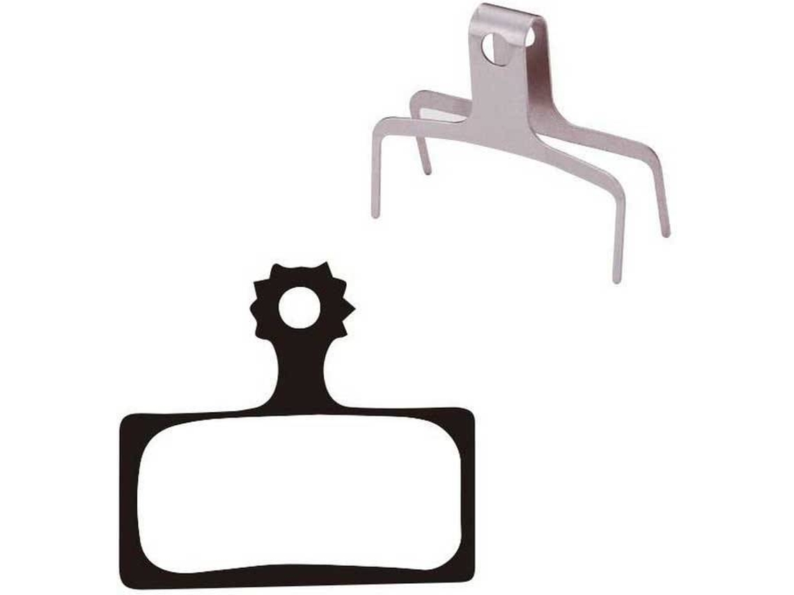 Travão  para Bicicleta ASHIMA Semi Metalic Brake Pads For Shimano Xtr M985