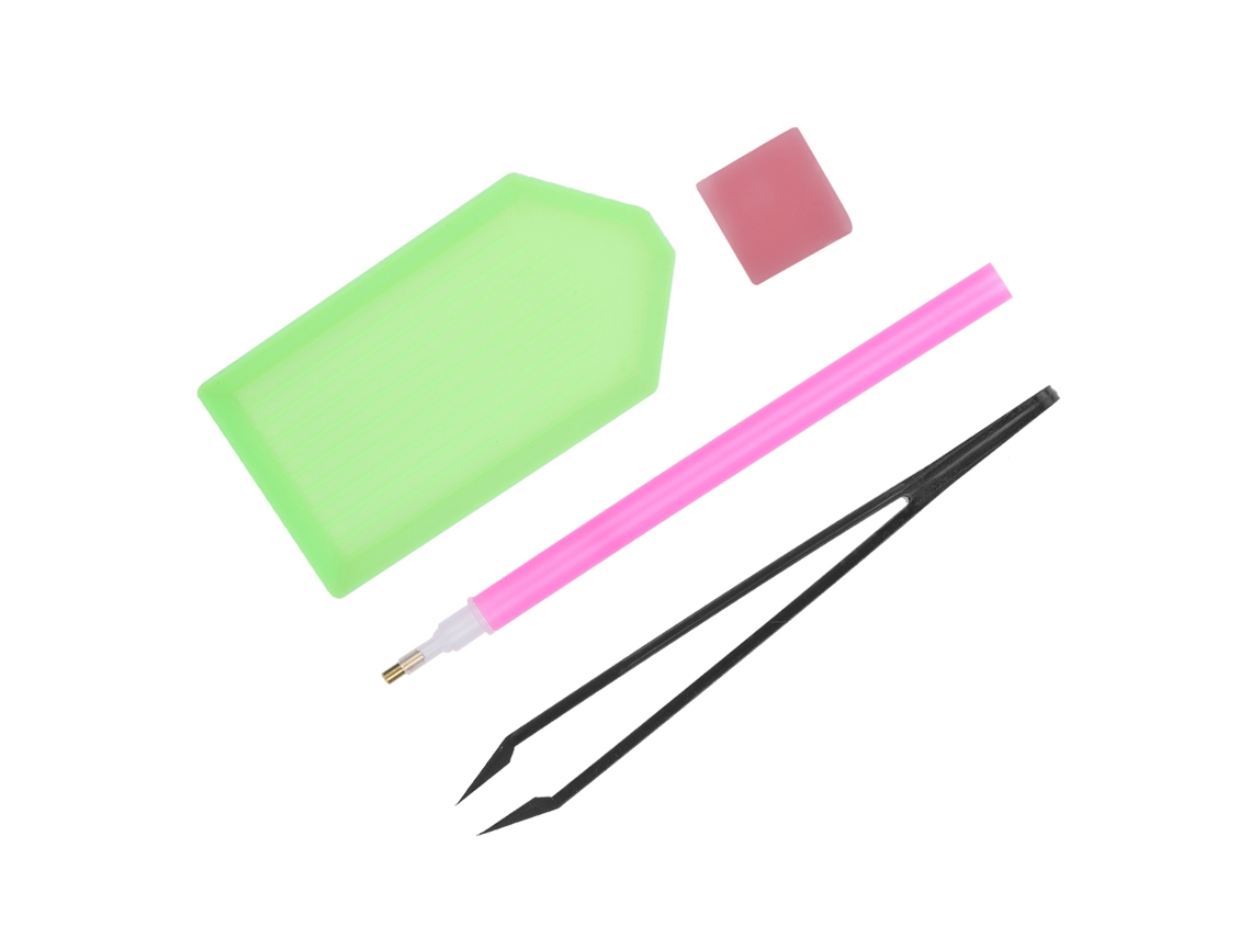 Laxiscreed Kit De Pintura De Diamante 5d Diy Completo Com Pinças, Canetas E Acessórios Para Um Acabamento Perfeito