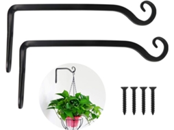 2 Ganchos de Parede para Plantas ZYBLSSBB