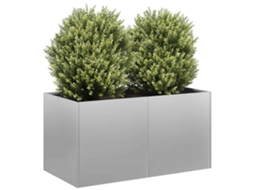 Vidaxl Planter 80x40x40 Cm Aço Galvanizado
