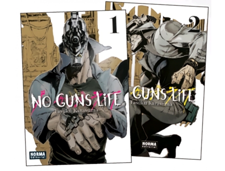 Livro Pack Iniciacion No Guns Life 1+2 de Tasuku Karasuma (Espanhol)
