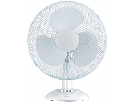 Ventoinha de Mesa RAYDAN 26016 (40 cm - 40 W - Branco)