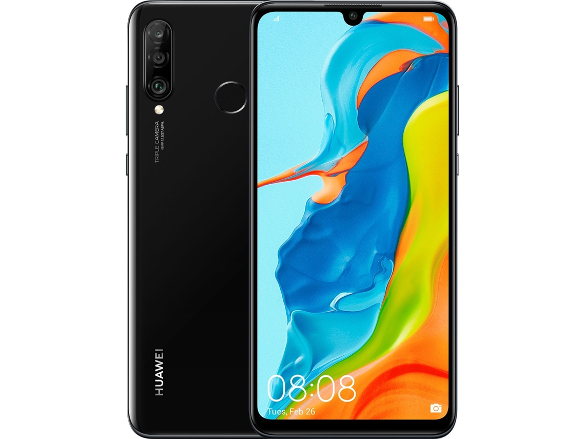 Smartphone HUAWEI P30 lite (Recondicionado Marcas Mínimas - 128 GB - Midnight black)