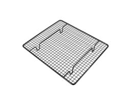 Grelha de Resfriamento para Bolo e Pão de Aço com Pés 26x23cm com Marca