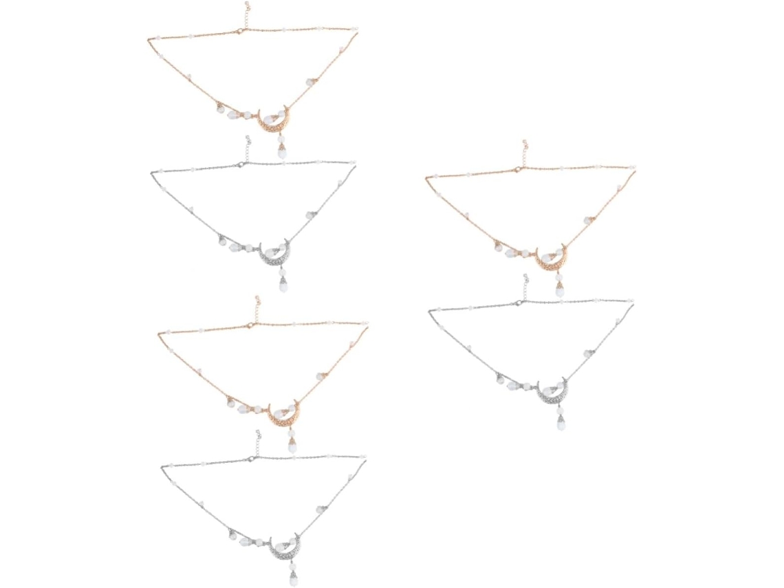 Tiara Vintage De Lua Com 6 Peças, Acessórios De Cabelo Boho, Elegante Faixa De Cabeça.