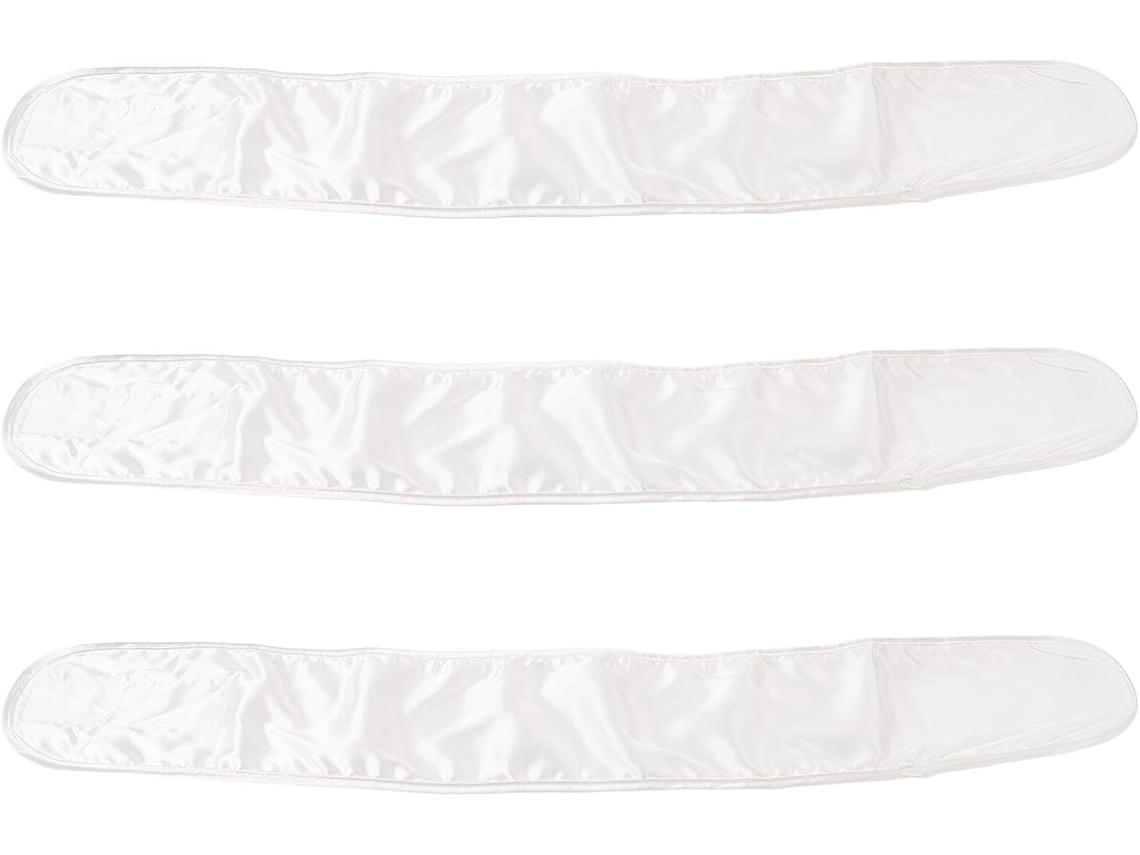Conjunto de 3 Faixas Capilares Spa, Ideal Para Lavar o Rosto - Faixa Capilar Ajustável Para Maquiagem