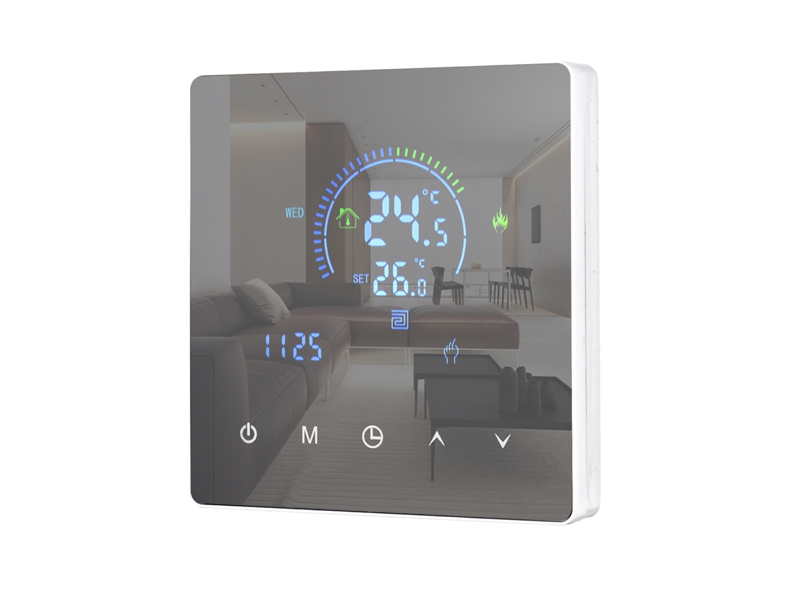 Laxiscreed Termóstato Inteligente Com Ecrã Lcd E Programação Semanal Para Maior Conforto E Eficiência