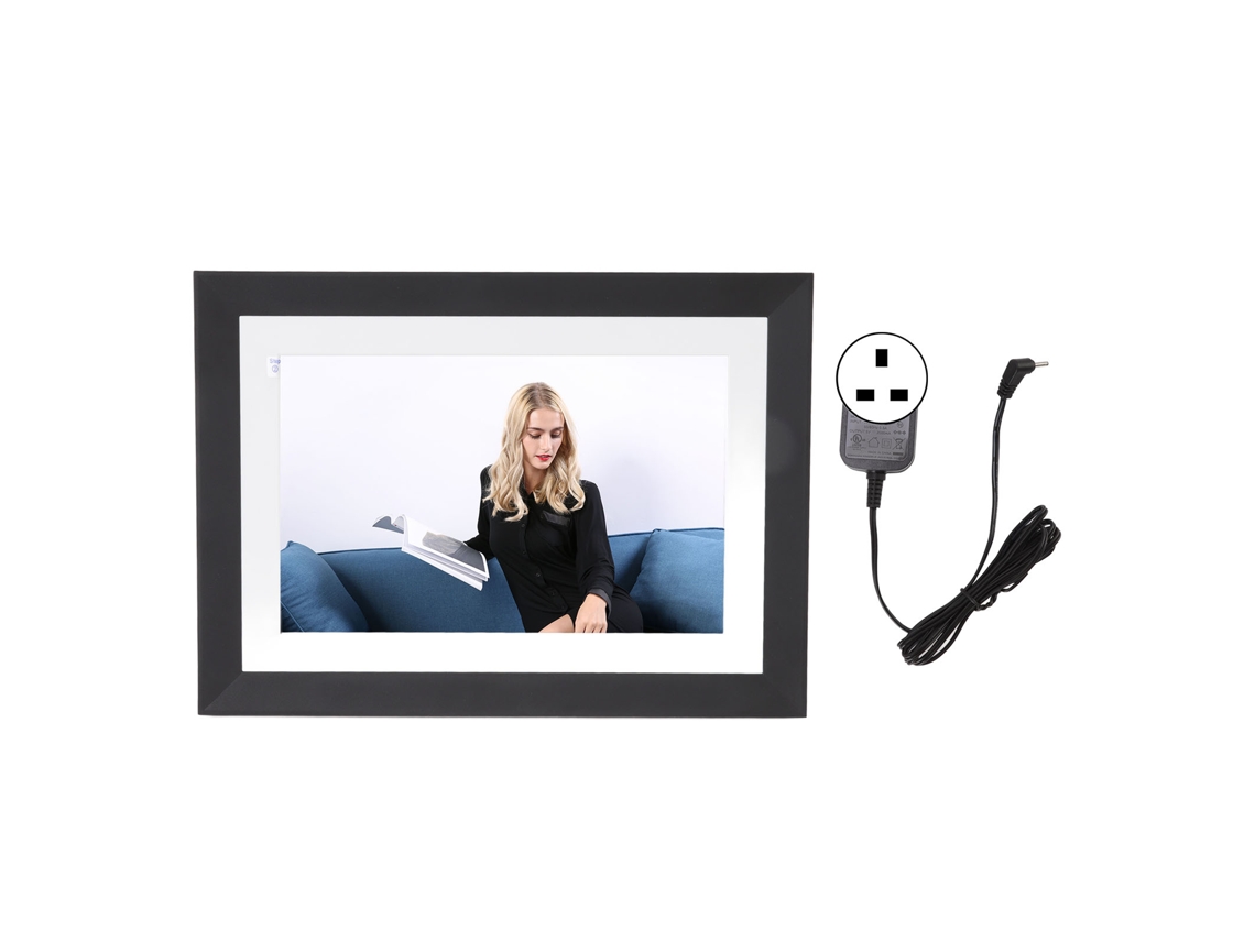 Quadro Digital Laxiscreed Wi-fi Com App 100-240v, Preto, Compatível Com Tomadas Uk