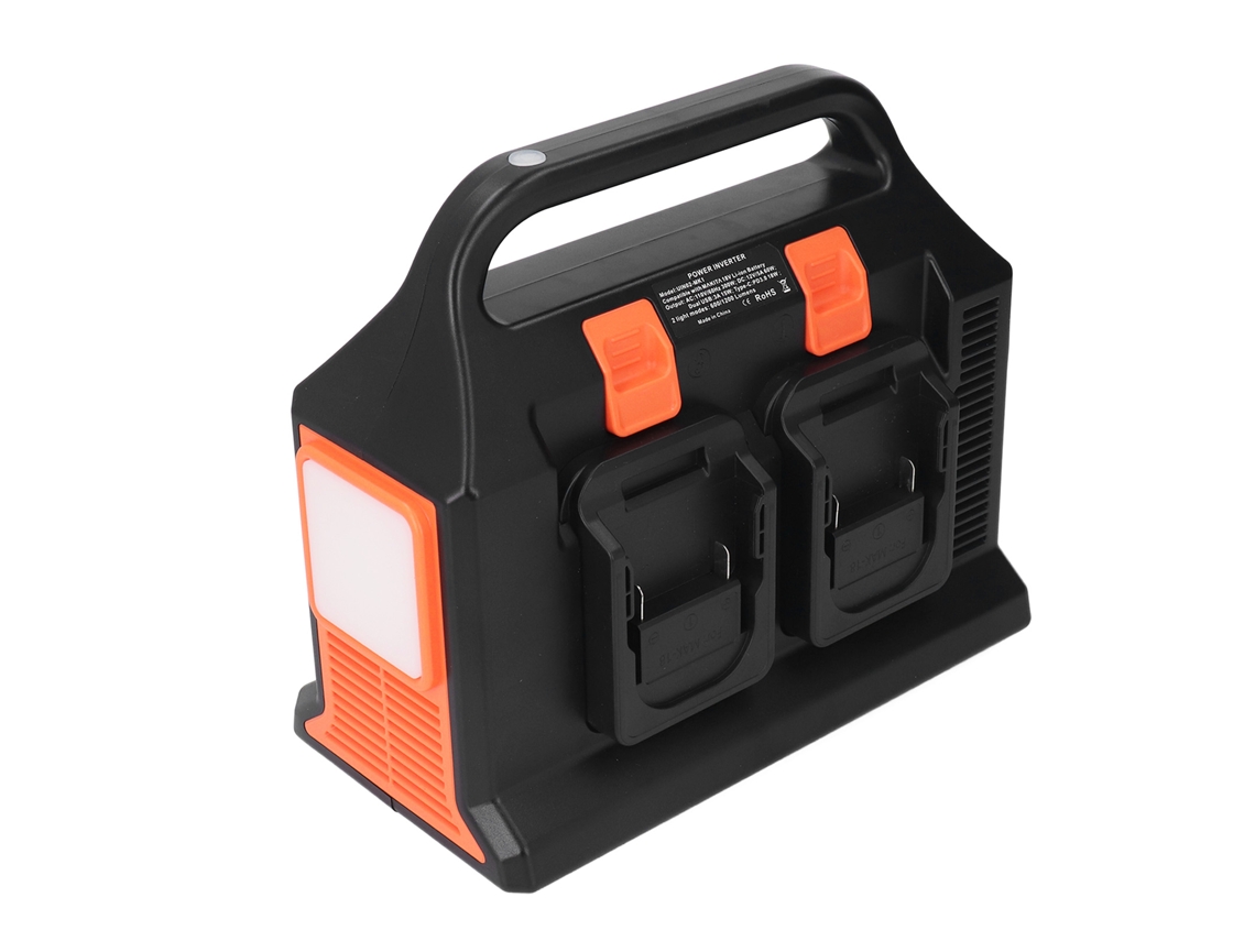 Laxiscreed Inversor De Energia Portátil Para Baterias De 18v Com Saída 110-120vac