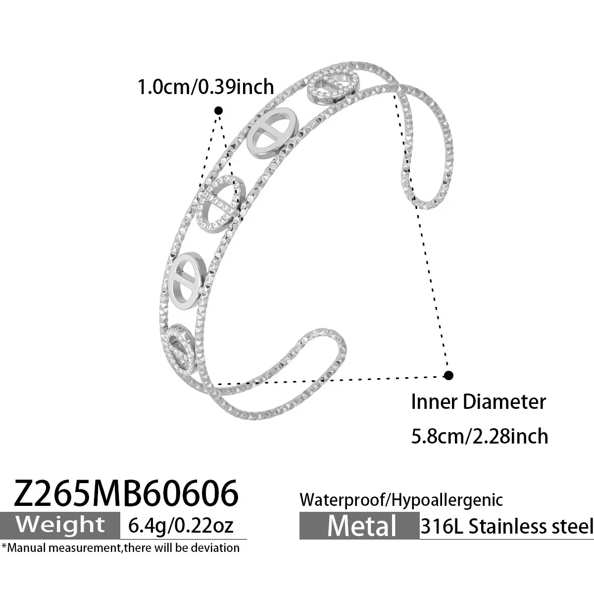 Conjunto De Pulseiras Com Zircônias Em Formato De Flor E Coração (prateadas), Banhadas A Ouro, Joia De Luxo Para Presente.