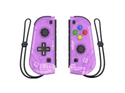 Controlador Sem Fio Controle Remoto de Gamepad Sem Fio com Despertador Giroscópio de 6 Eixos Controle de Movimento Roxo YIZHOOD
