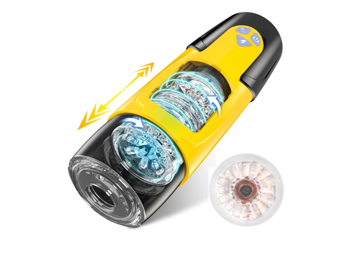 Estimulador YIZHOOD Sbp856 Amarelo