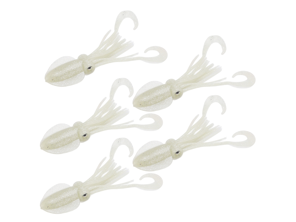 Isca Para Lula Luminosa 18cm 5unidades