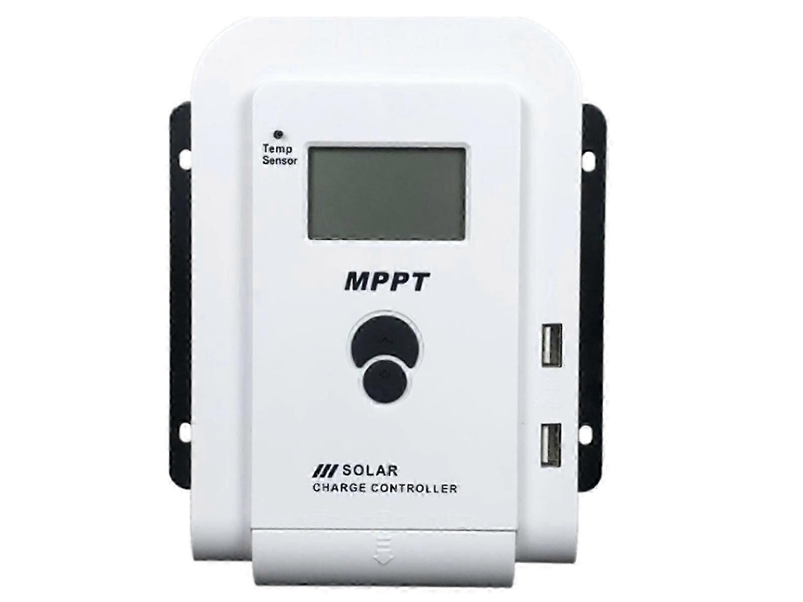Controlador De Carga Solar Mppt 40a Com Display Lcd Regulador Solar Fotovoltaico 12v 24v Controlador Automático Dual U Olysi Shop