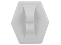Fivela Hexagonal AQUAFORGE em PVC para Corda e Caiaque