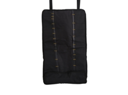 Set De Ferramentas Mecânicas Com Bolsa Rolável Portátil Vermelha Para Ferramentas Manuais E Armazenamento