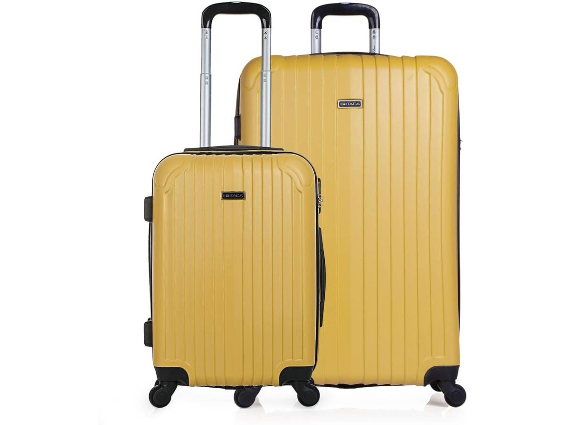 Conjunto de Malas de Viagem ITACA T71517 ABS Amarelo