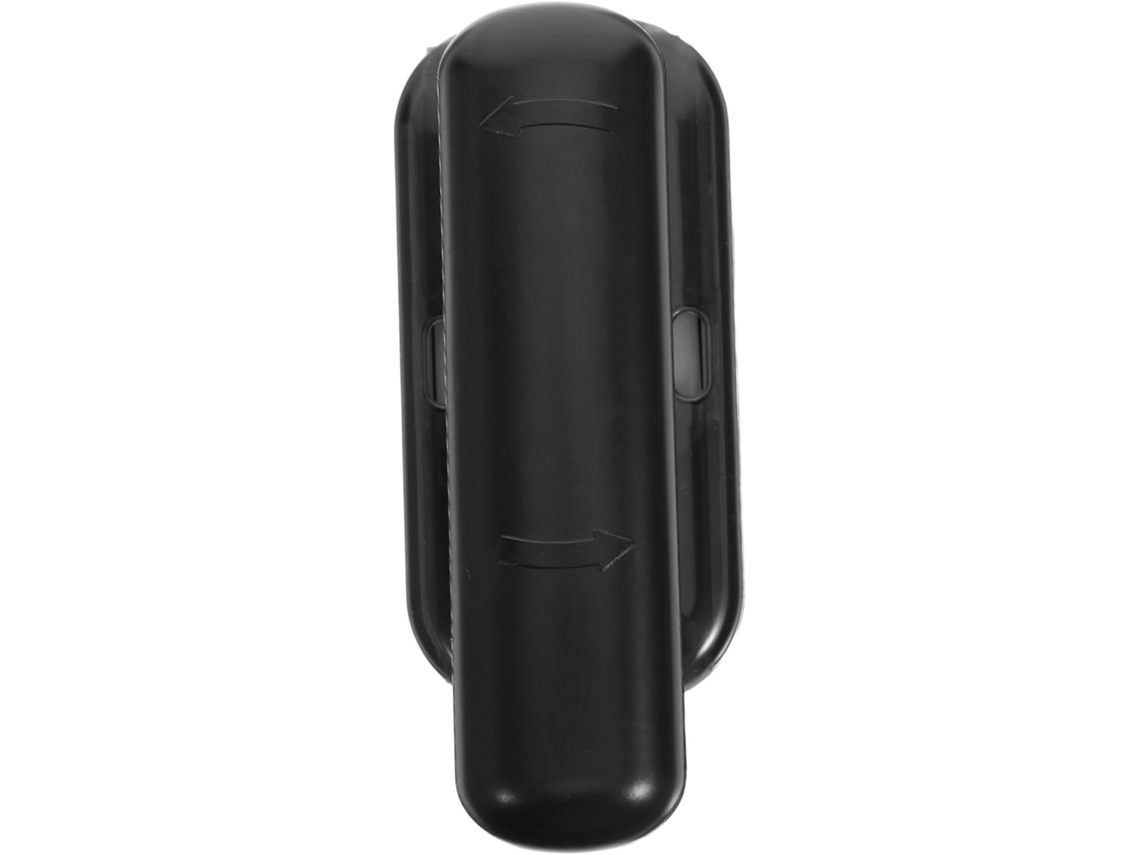 Abridor De Garrafas Ajustável, Preto, Feito De Abs E Aço Inoxidável