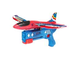 Rebe-juguete De Lancamento De Avião Para Crianças 3 Em 1, Jogo De Avião Deslizante, Para Exterior E Interior, Azul