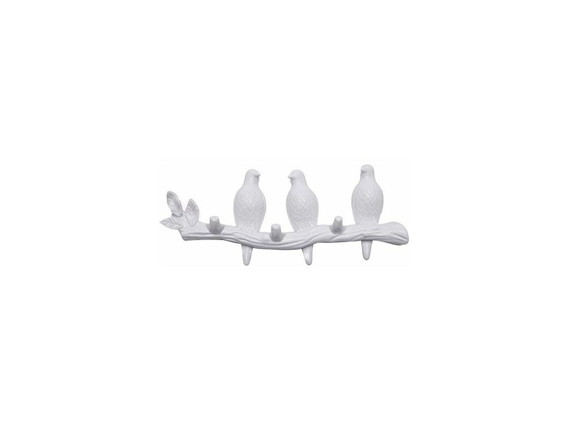 Cabideiro De Resina Com Pássaros Decorativos Em Galho, Decoração De Parede, Cabide Para Roupas, Cabide Decorativo Para Pendurar Casacos, Toalhas
