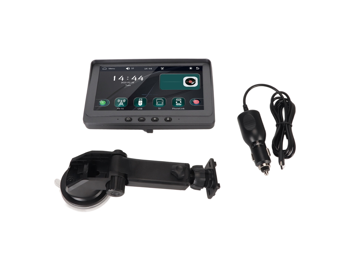 Receptor Multimídia Carro 7 Polegadas Hd Com Carplay E Android