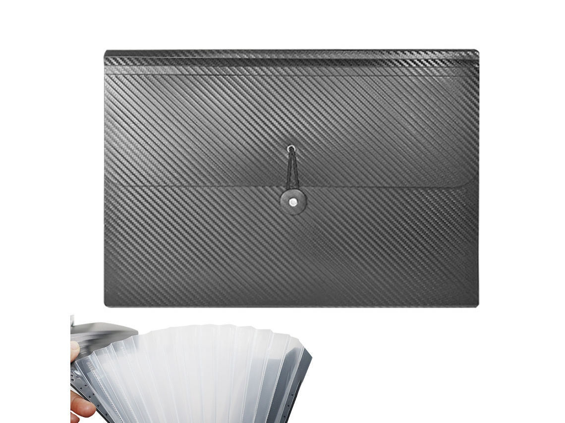 KOFIHETY Pastas Expansíveis, Organizador De Documentos Com 13 Bolsos Com Fecho De Elástico, Suporte Para Papel A4 Para Casa, Escola E Escritório