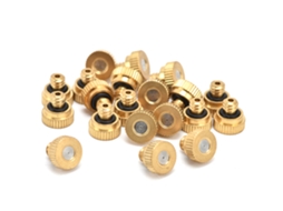Conjunto De 20 Bicos De Bronce Atomizadores Para Jardim Ferramenta De Pulverização Com Buraco De 0,3mm E Rosca Unc10‑24