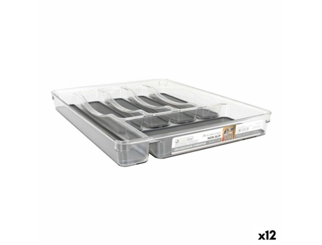 Organizador de Talheres Confortime Non Slip Pet 32 x 39,7 x 4,5 cm (12 Unidades)
