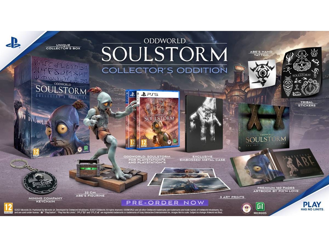 Oddworld Soulstorm - PS4 - Compra jogos online na