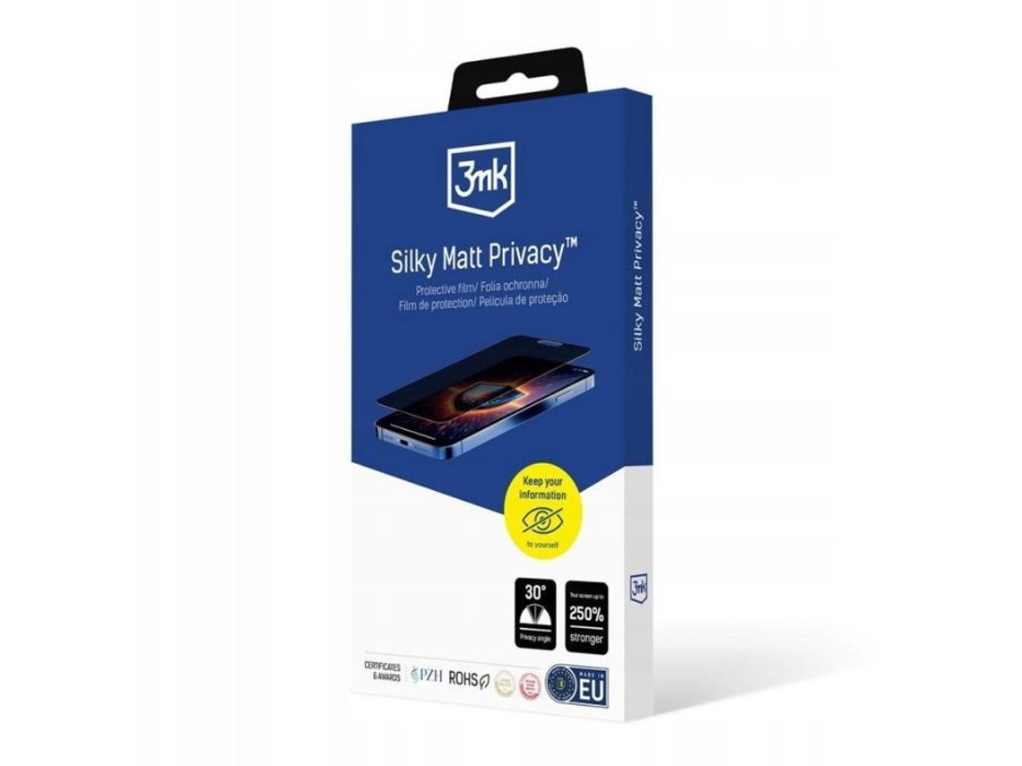 Protetor De Tela De Privacidade Fosca Sedosa 3mk Para Samsung Galaxy S25 Fe