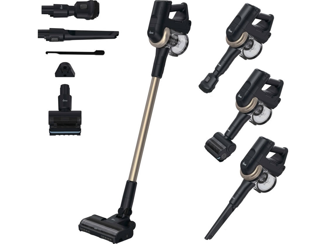 Aspirador Vertical HOOVER HF4P10P 011 HF4 Pet (Outlet Grade A - Autonomia 30 min - Urban Black / Dune Metallic)