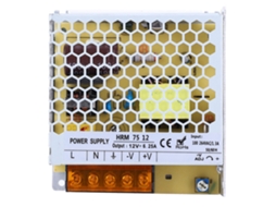 Fonte de Alimentação Ultra Fina Interna 100 264vca para 12vdc 75w para Fita Led