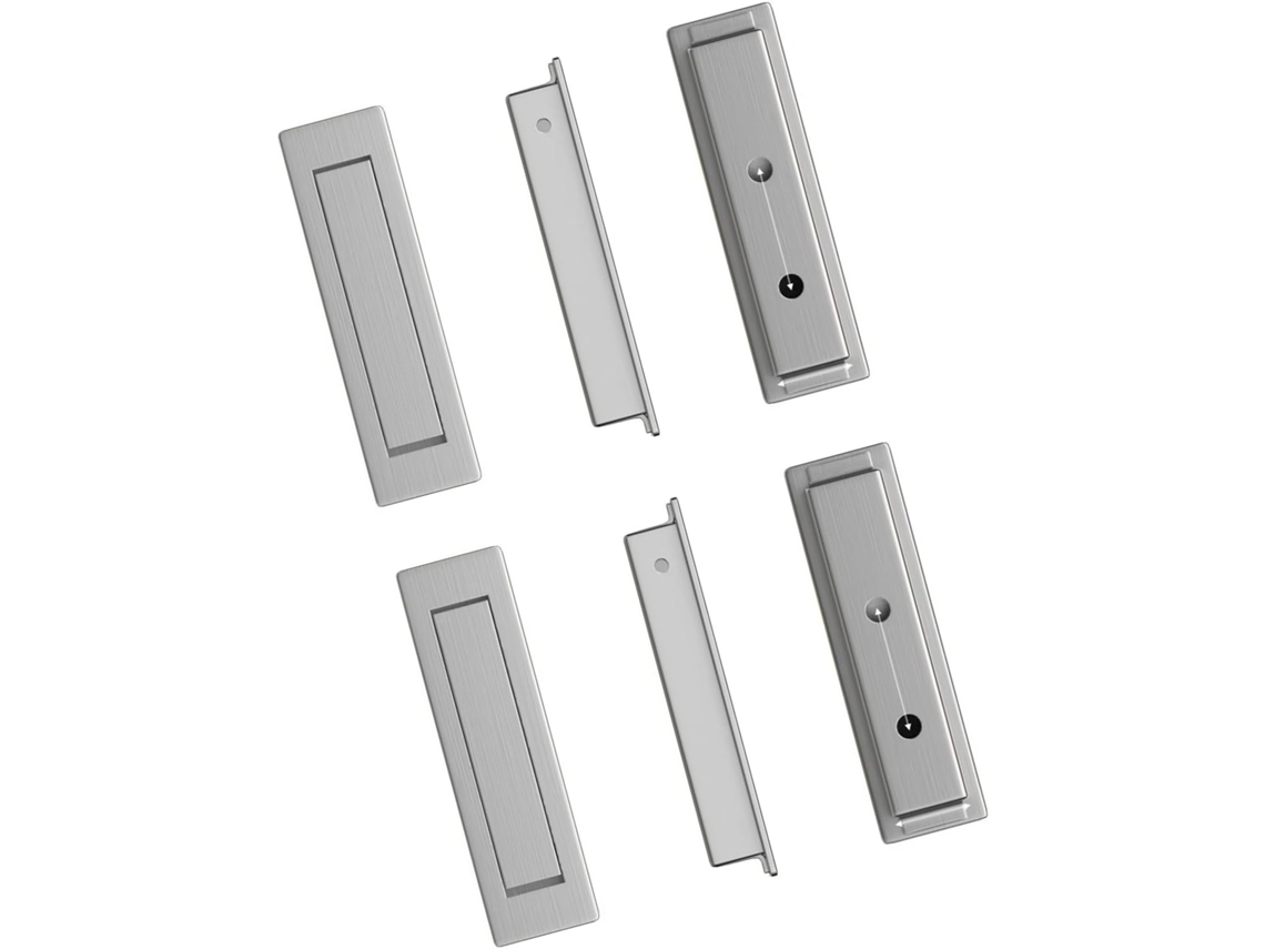 Puxador Embutido Para Porta De Armário Em Aço Inoxidável, Puxador Embutido Para Porta, Puxadores Para Gaveta De Móveis