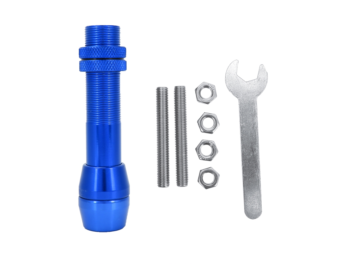 Base para Molinete de Vara de Pesca em Metal Azul