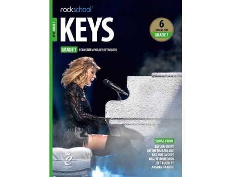 Livro ROCKSCHOOL Keys - Grade 1 (Para Teclado - Idioma: Inglês)