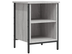 Shoe Cabinet, Shoe Cabinets Vidaxl Cinzeto Madeira Processada (38 X 35 X 50 Cm)