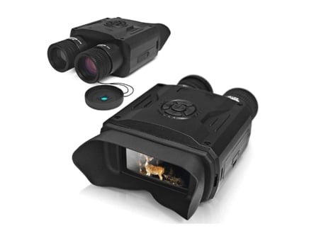 Monóculos De Visão Noturna Digital Infravermelha, Full Dark 200m Range Hunting, Muito Claro Em 100 Escuridão Bestvite (preto)