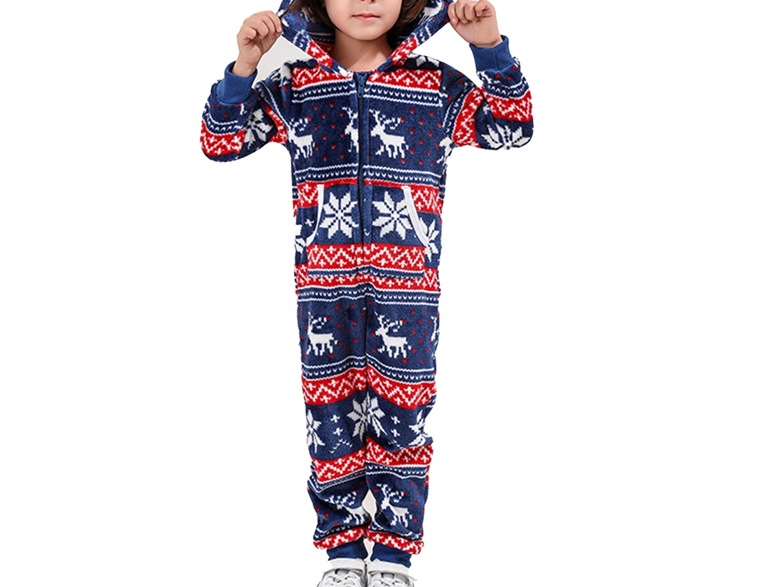 Laxiscreed Pijamas De Natal Para Família Com Estampa De Veado, Confortável, Tamanhos M Adulto