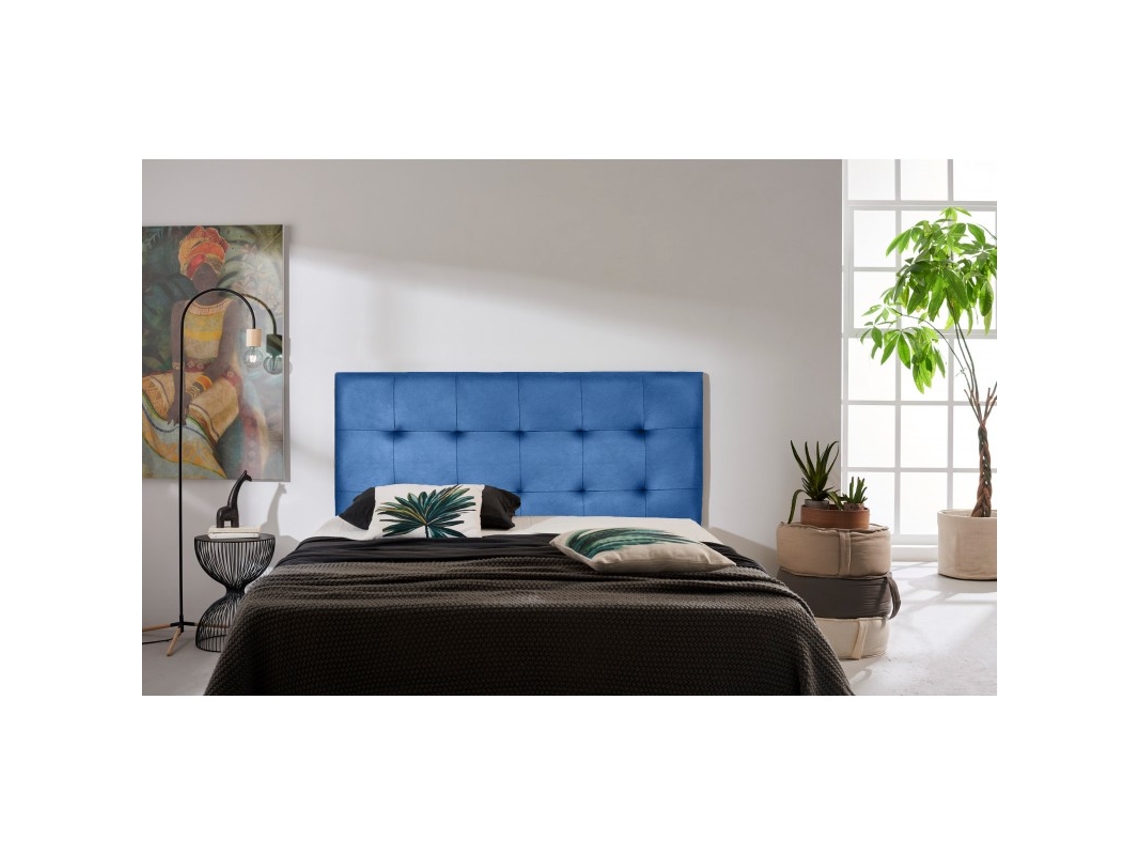 CABEÇA DE ÁSTER COURO SINTÉTICO AZUL 190