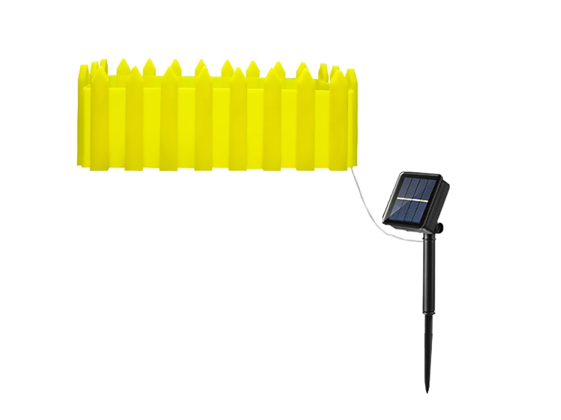 2026 macetas de Flores Exteriores com Luz Solar Macetero Led Jardim Varanda Pátio Decoração 8 Modos Controle Inteligente