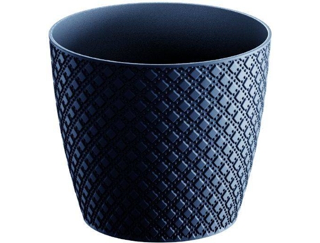 Vaso  Orient (Cinzento - 21.8 x 21.8 x 19.3 cm)