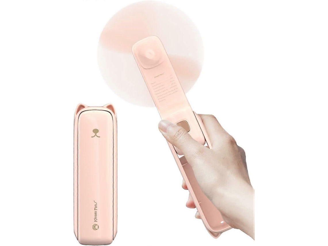Ventilador Portátil 3 Em 1, Pequeno Ventilador De Bolso Dobrável